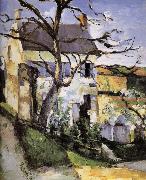 Paul Cezanne and tree house oil on canvas